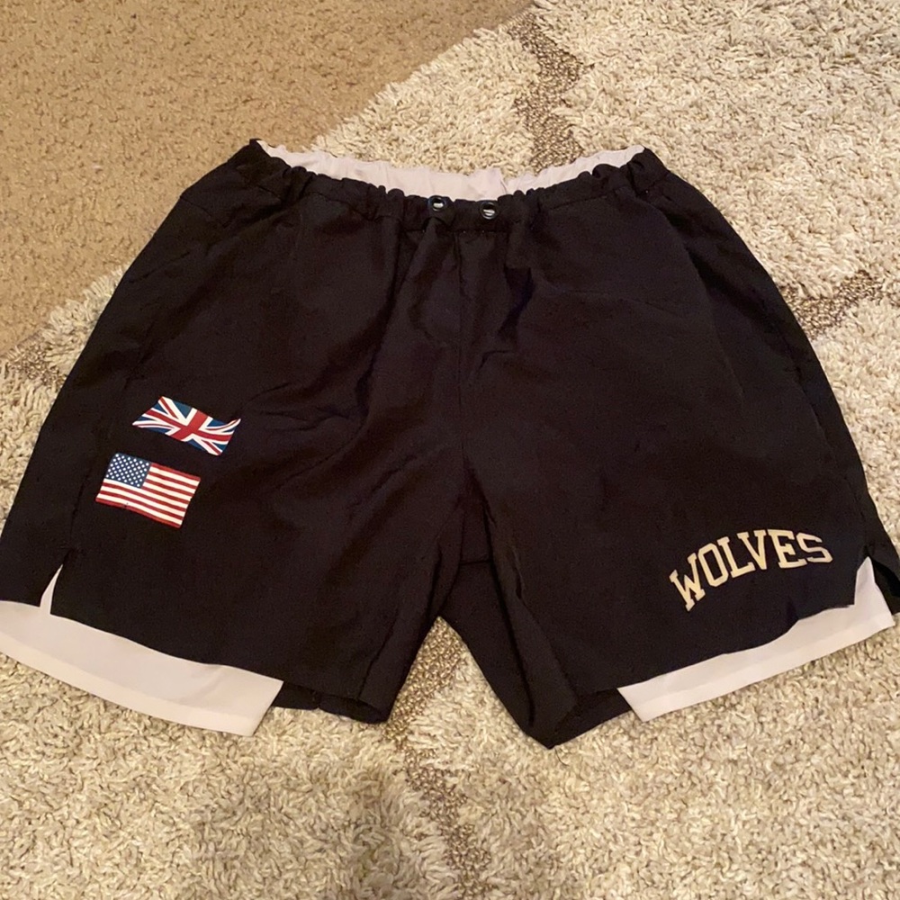 Darc Sport No Weapon workout short with liner.